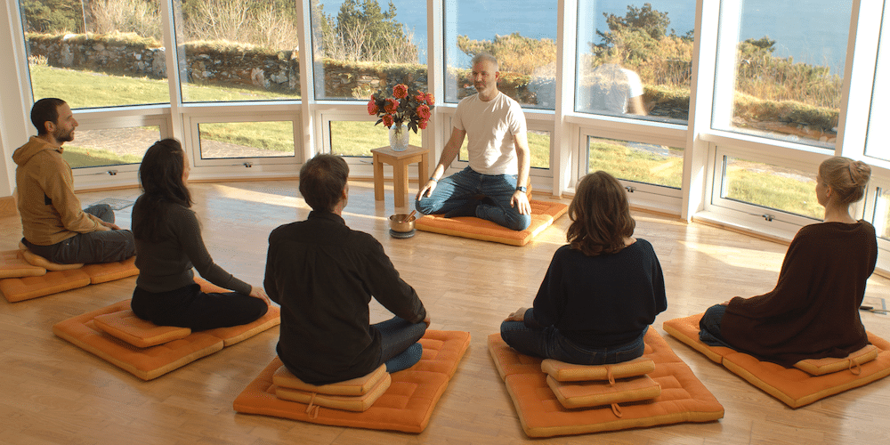 Small Group Meditation session